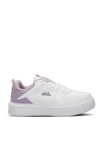 Slazenger London I White/Lilac Women's Sneaker Shoes