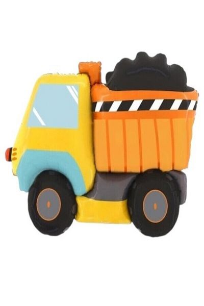 aşkın concept Yellow Truck Foil Balloon 84*65 cm