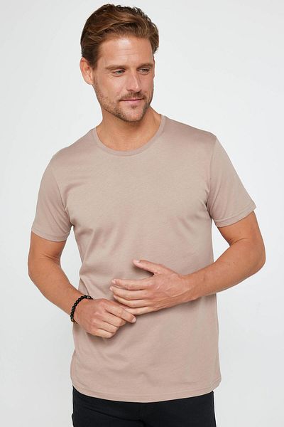 Tudors Μπλουζάκι Unisex Slim Fit Slim Fit 100% βαμβακερό μαλακό βιζόν με λαιμόκοψη