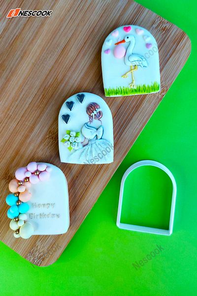 nescook Frame Cookie And Sugar Dough Mold / Cutter / Cake Mold