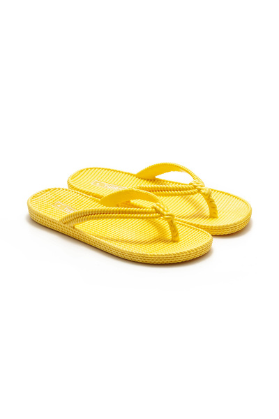 Twigy Soya Kadın Parmak Arası Terlik Sarı 36/40