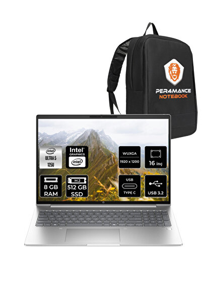 HP ProBook 460 G11 İntel Core Ultra 5 125U 8gb 512gb SSD 16'' WUXGA FDOS 9Y7S...