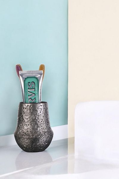 Evene Toothbrush Holder - Silver Antique Color Model 15, Holder Stand