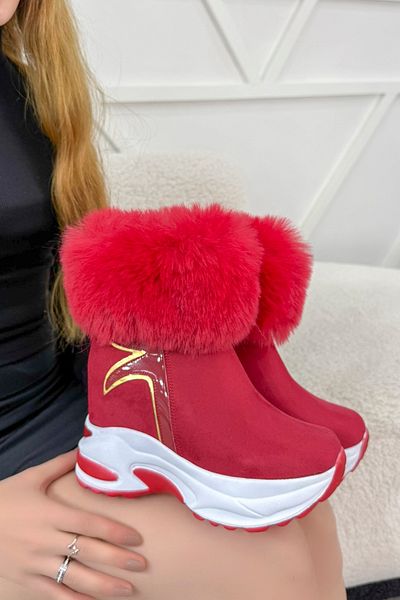 Mamito Ayakkabı Rg 001 Zippered Hidden Heel Boots