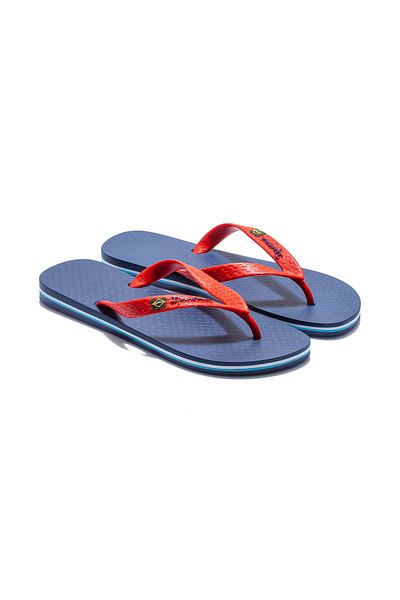 İpanema Men's Red Blue Flip Flops - Clas Brazil 39/48