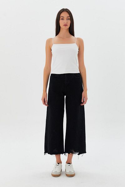 Shopping Shop Wide Leg Black Jeans