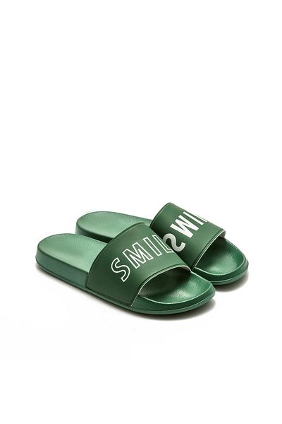 Twigy Papuci pentru bărbați Smile Verde 40/45