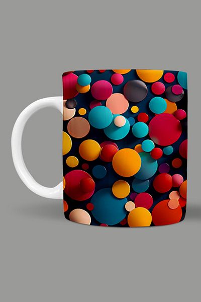 Fizello Polka Dots - Polka Dots Themed Mug