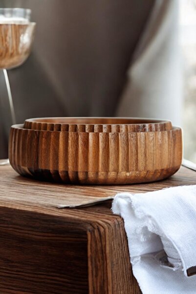 Mirilliahome Set of 2 Acacia Bowl - Acacia Bowl