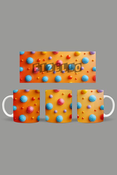 Fizello Polka Dots - Polka Dots Themed Mug