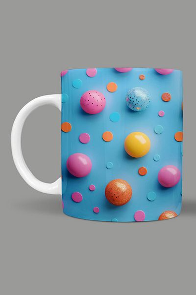 Fizello Polka Dots - Polka Dots Themed Mug
