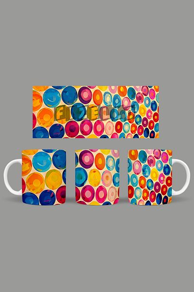 Fizello Polka Dots - Polka Dots Themed Mug