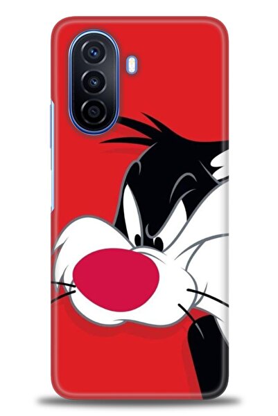 GMOtp حافظة هواوي نوفا Y70 مطبوعة بدقة عالية - سيلفستر