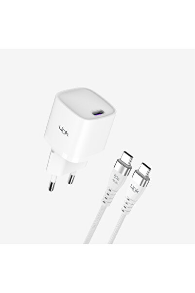 Linktech G842 Premium KVK GARANTİLİ Mini Type-C Cable 20W USB-C Super SI Charger