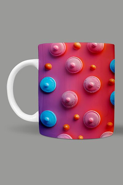 Fizello Polka Dots - Polka Dots Themed Mug