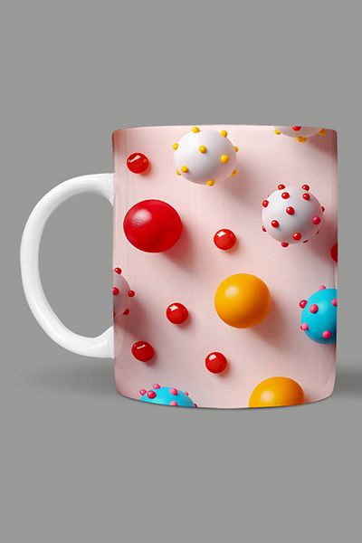 Fizello Polka Dots - Polka Dots Themed Mug