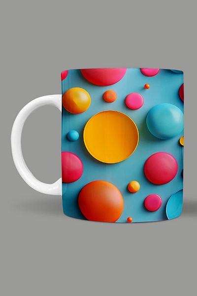 Fizello Polka Dots - Polka Dots Themed Mug