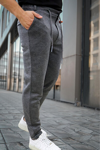 mw memowear Pánské uzené kalhoty - italský střih, flexibilní lycra, délka ke kotníkům