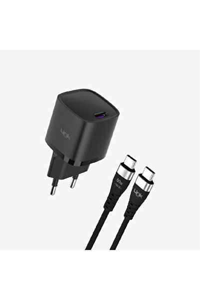 Linktech G844 Premium KVK GARANTİLİ Type-C Cable Mini 25W USB-C Super SI Charger