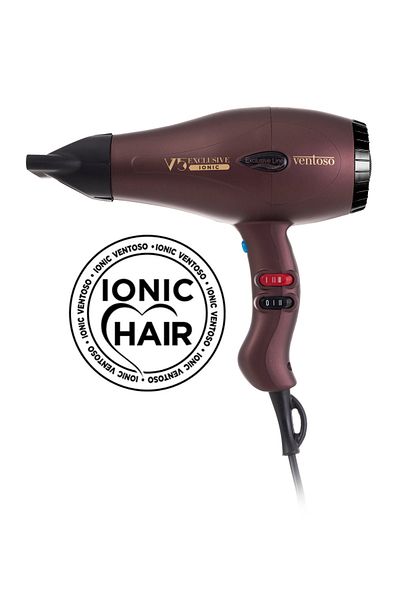 Ventoso V5 Exclusive Ionic Professional 2500 W Blow Dryer Brown