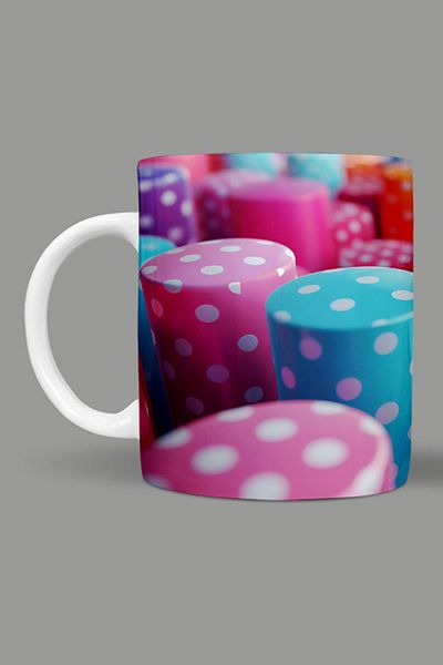 Fizello Polka Dots - Polka Dots Themed Mug