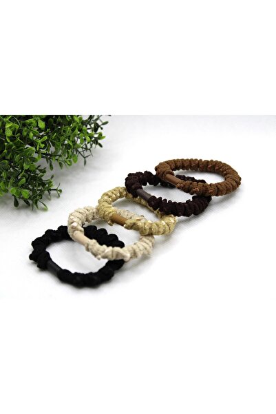 Tezcan Aksesuar Model Zigzag - Cataramă elastică Pachet de 5