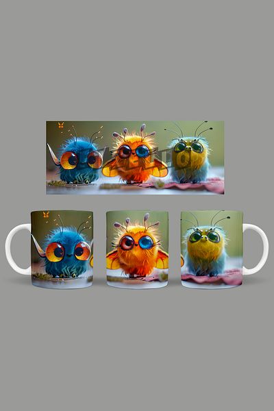Fizello Cute Baby Monsters - Cute Baby Monsters Mug