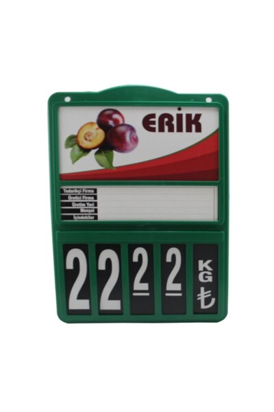 DESMARK 10’lu Yeşil Büyük Boy(A4) Manav Etiketi