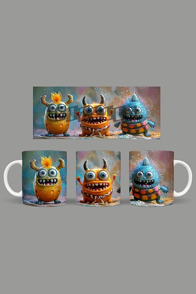 Fizello Cute Baby Monsters - Cute Baby Monsters Mug