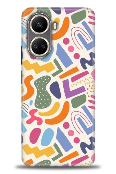 MRCİLETİSİM Realme C55 Case Hd Printed Case - Color
