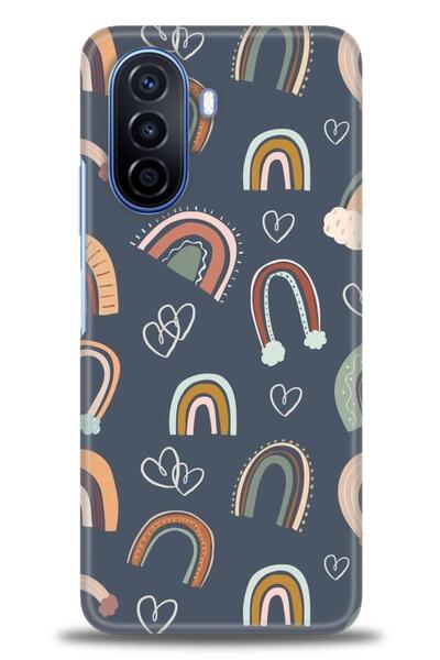 MRCİLETİSİM Tecno Spark 8C Case Hd Printed Case - Sky Heart