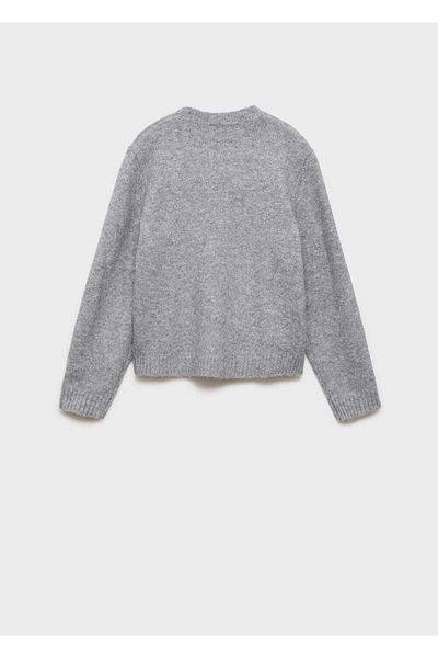 MANGO Kids Pullover aus Strick mit Pailletten