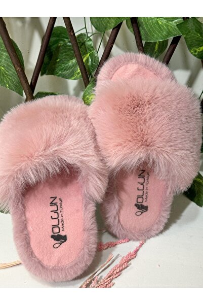 olgun slipper Αθόρυβες Παντόφλες Σπιτιού με Τρίχες