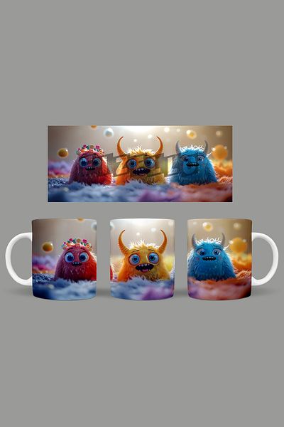 Fizello Cute Baby Monsters - Cute Baby Monsters Mug