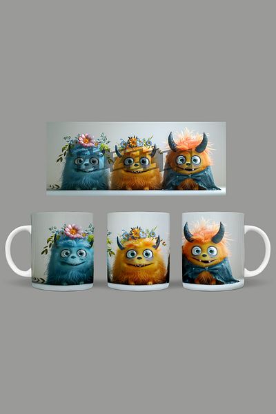 Fizello Cute Baby Monsters - Cute Baby Monsters Mug