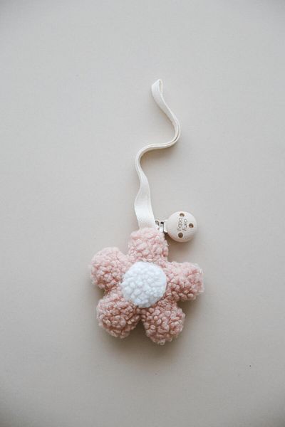 DERY BABY Teddy Moon Powder Chamomile Pacifier Hanger