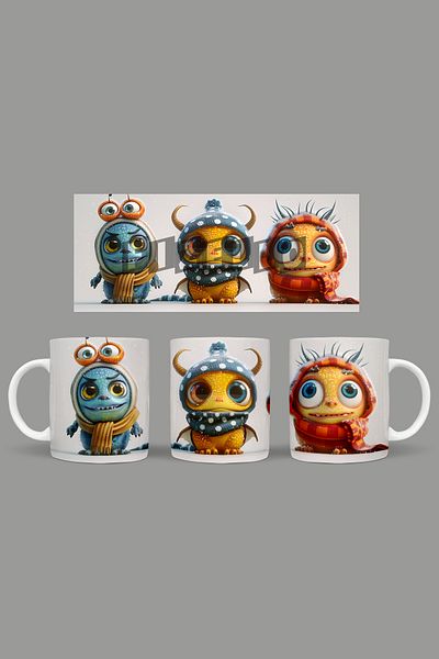 Fizello Cute Baby Monsters - Cute Baby Monsters Mug