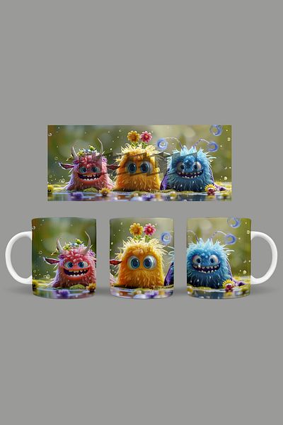 Fizello Cute Baby Monsters - Cute Baby Monsters Mug