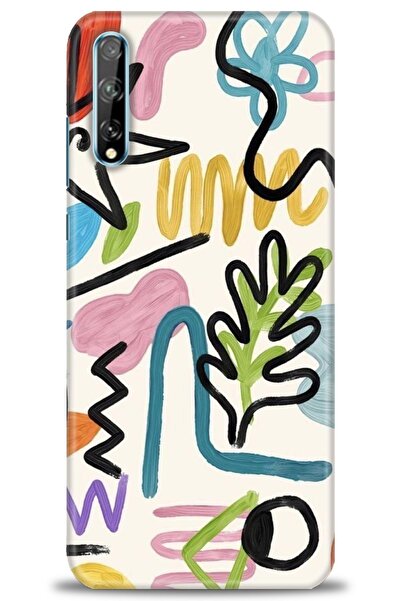 GMOtp حافظة هواوي Y8P مطبوعة بدقة عالية - رسومات