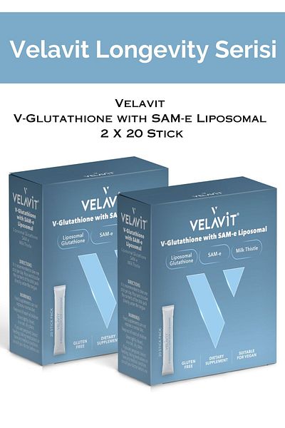 Velavit V-Glutathione and Sam-E Liposomal - 2Pcs X 20 Plugs |   Ds