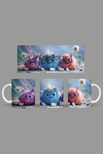 Fizello Cute Baby Monsters - Cute Baby Monsters Mug