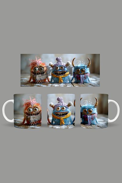 Fizello Cute Baby Monsters - Cute Baby Monsters Mug