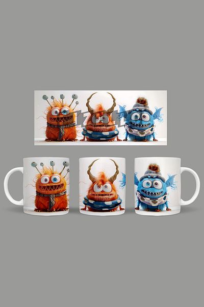 Fizello Cute Baby Monsters - Cute Baby Monsters Mug