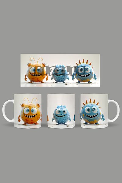 Fizello Cute Baby Monsters - Cute Baby Monsters Mug