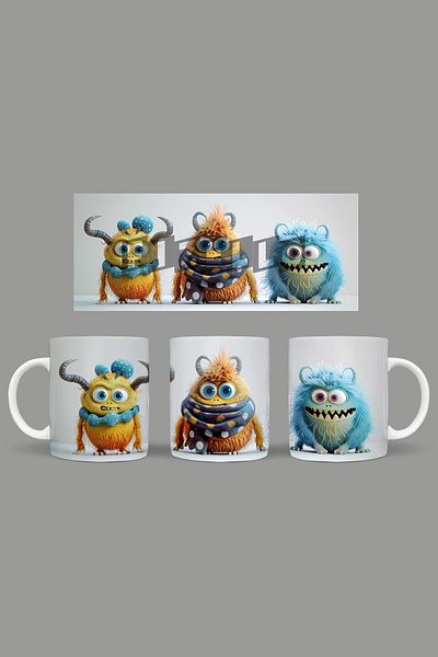 Fizello Cute Baby Monsters - Cute Baby Monsters Mug
