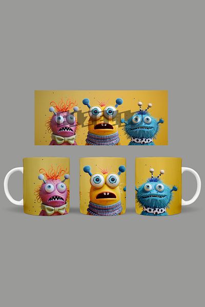 Fizello Cute Baby Monsters - Cute Baby Monsters Mug