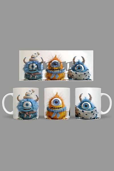 Fizello Cute Baby Monsters - Cute Baby Monsters Mug