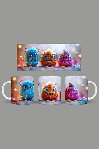 Fizello Cute Baby Monsters - Cute Baby Monsters Mug