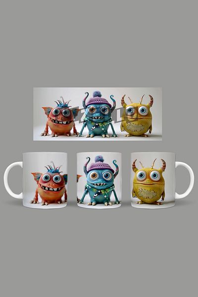 Fizello Cute Baby Monsters - Cute Baby Monsters Mug