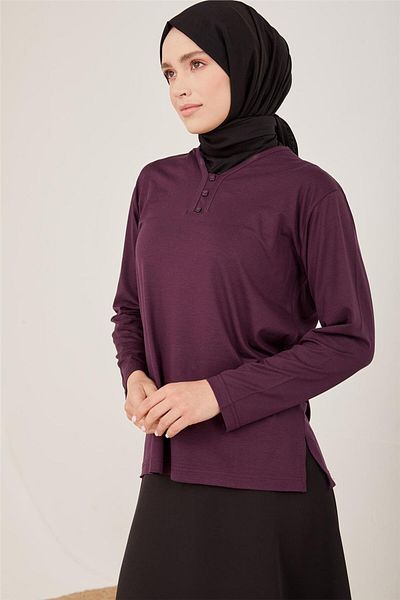 Armine Bumbac pieptănat 23yd9043 Prune